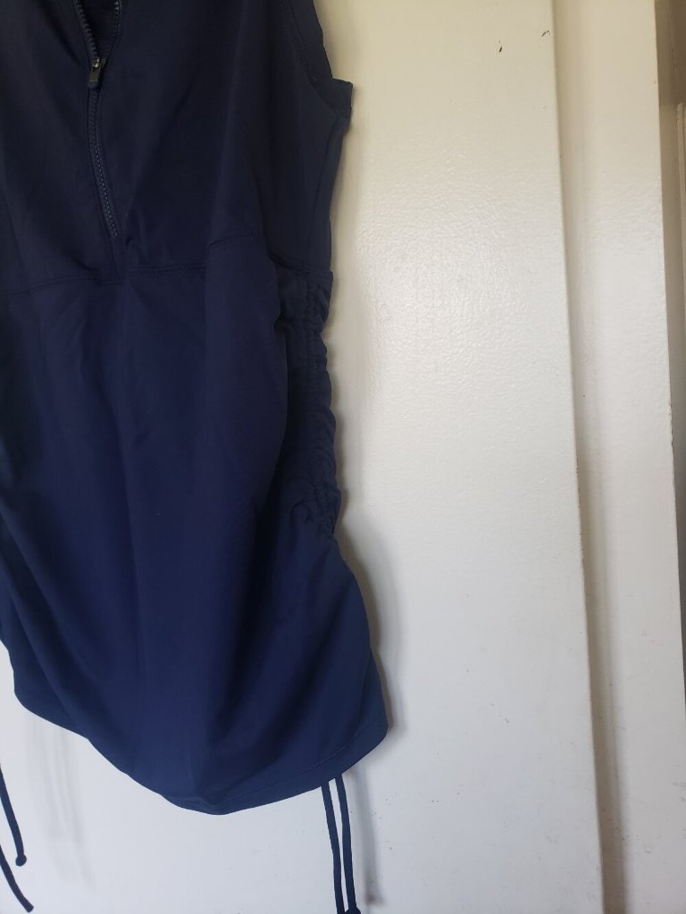 Blue Rouged Workout Top Size Small - Picture 4 of 6